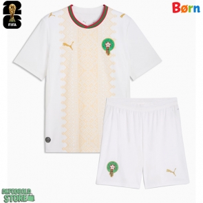 Marokko Replika Babytøj Udebanesæt Børn VM 2026 Kortærmet (+ Korte bukser)